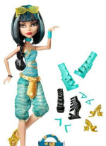Monster High: Cleo de Nile, Ghoulia Yelps, Lagoona prívesok – fotka 2